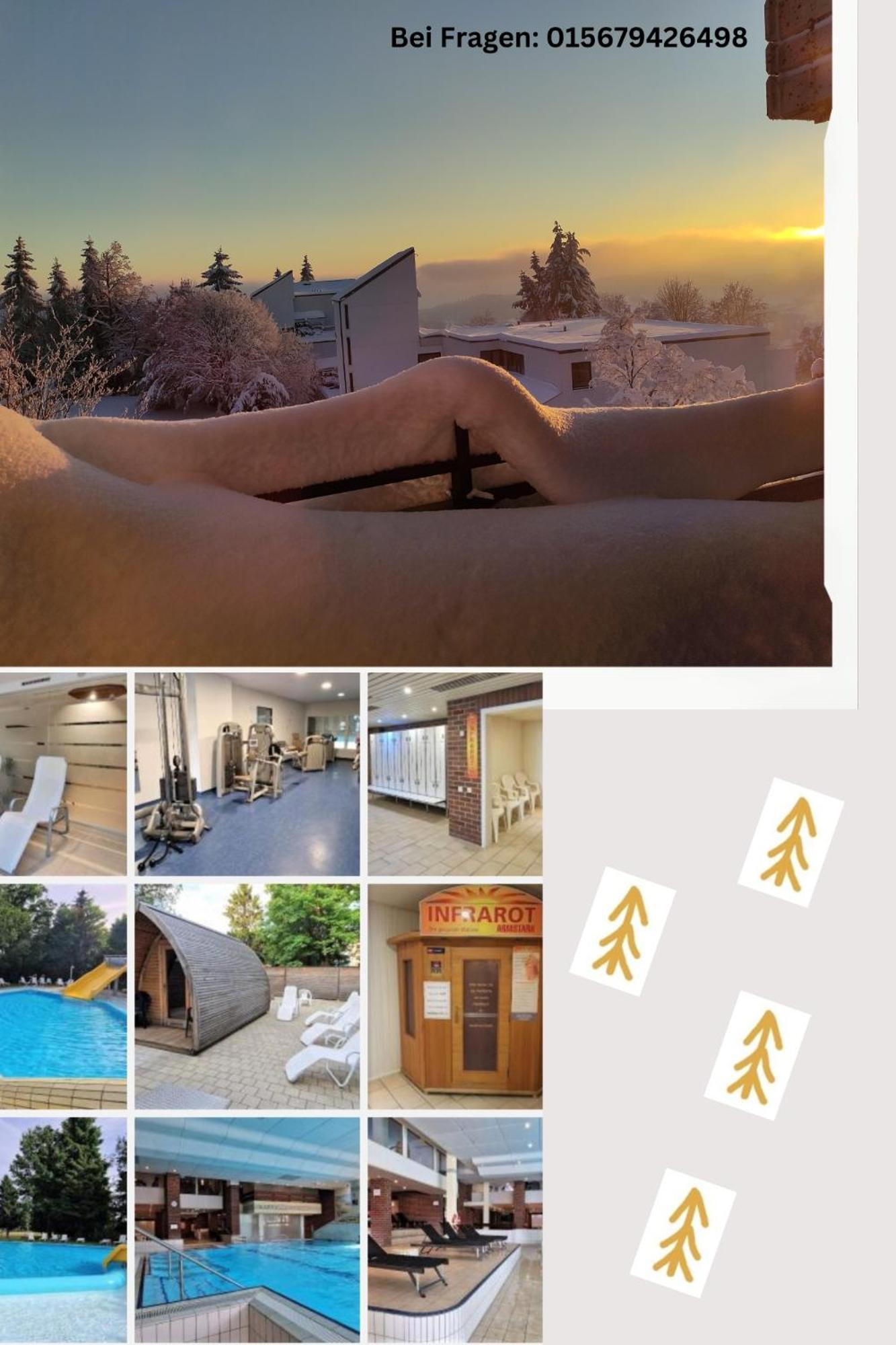 Pools, Sauna Und Balkon Mit Panoramablick Санкт-Енгльмар Екстер'єр фото